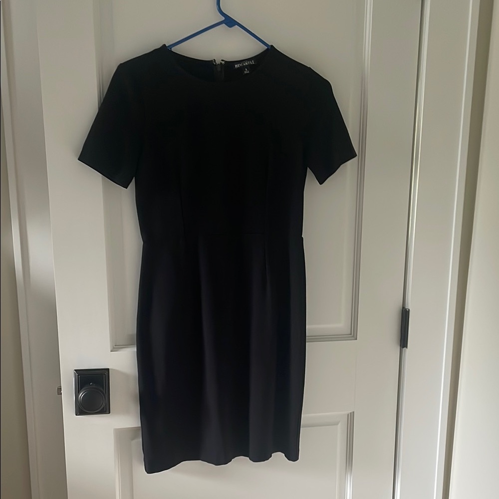 J.Crew Factory Black Short Sleeve Dress